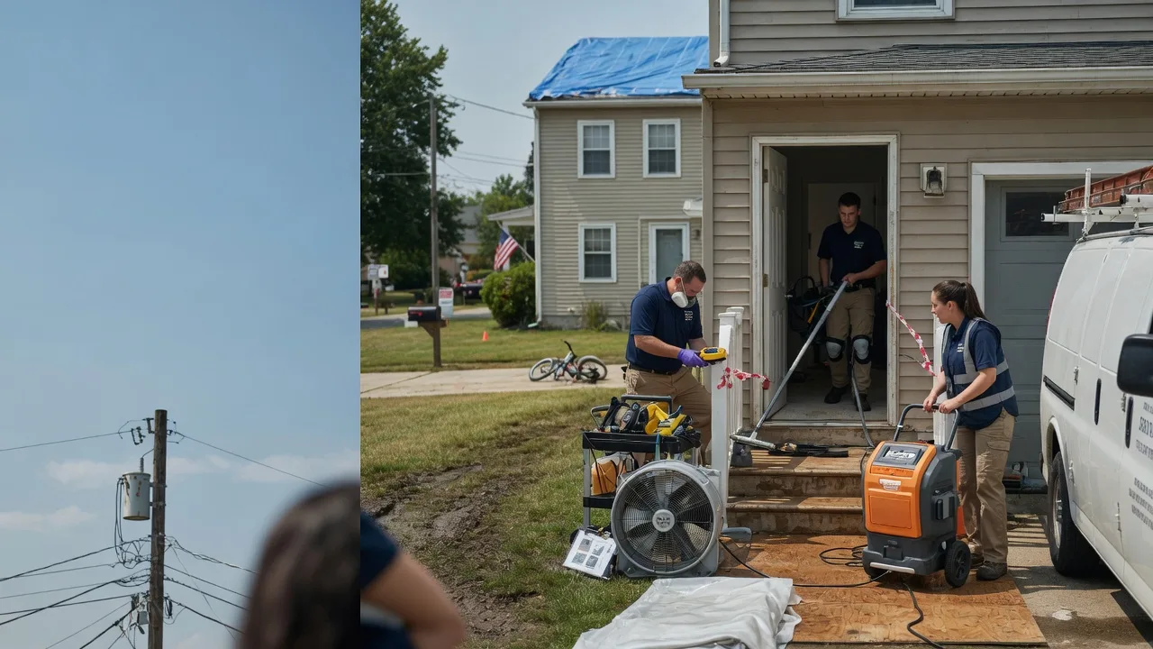 Water Damage Repair in Rochelle, IL near me